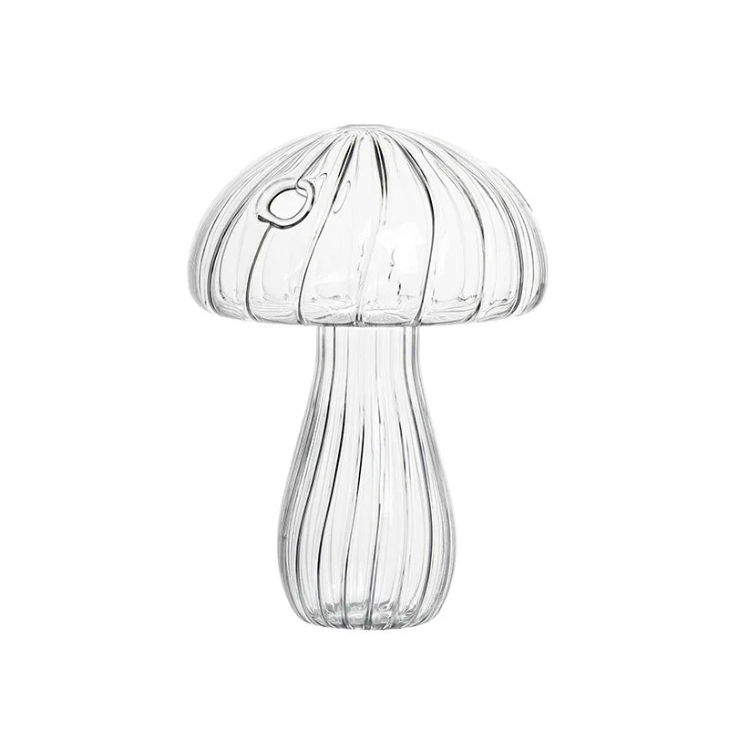 Vase en Verre en forme de Champignon