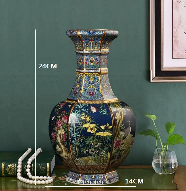 Vase en Porcelaine de Jingdezhen