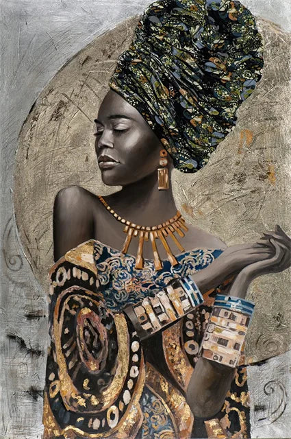 Tableau Moderne Art Africain