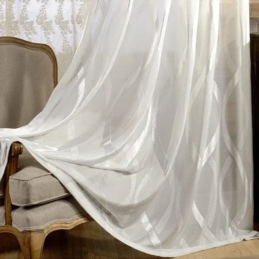 Rideaux salon en Tulle