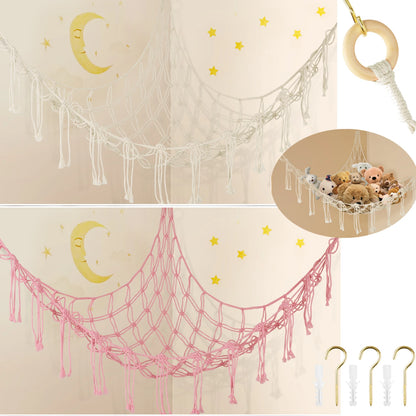 Hamac range peluche de grande capacité