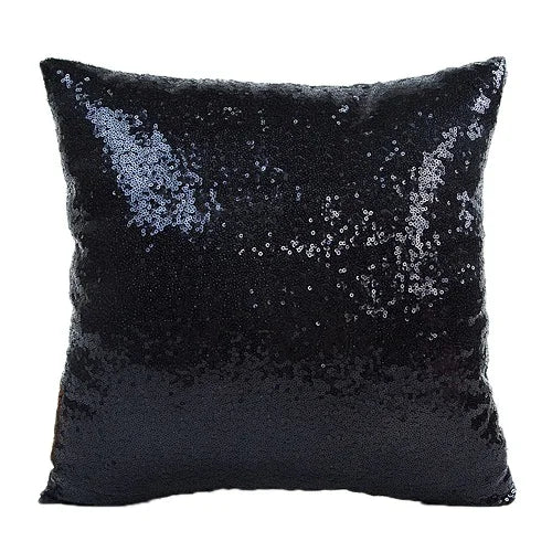 Housse de Coussin Pailletée