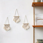 Macramé Mural Tissé