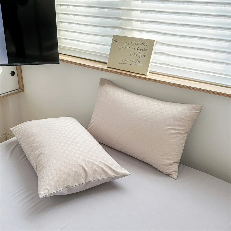 Parure Housse de Couette en Jacquard