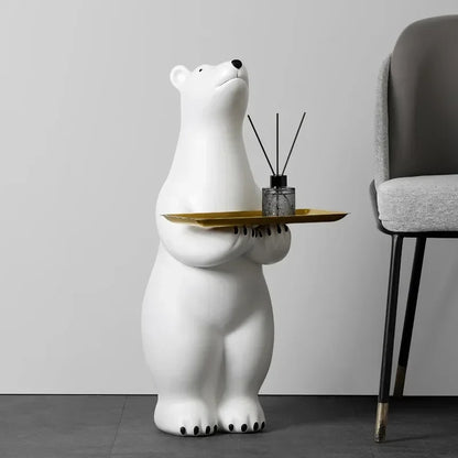 Grande Sculpture d'Ours