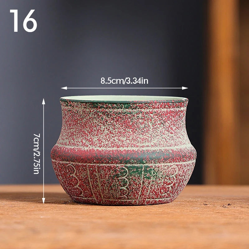 Pot de Fleurs en Céramique Vintage