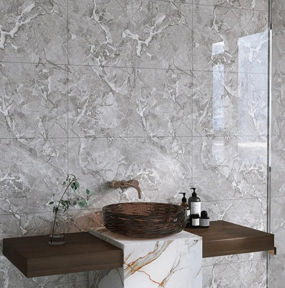 Revêtement Autocollant Mural et Sol effet Marbre