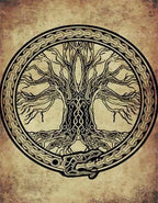 Tableau Moderne Art Arbre de Vie
