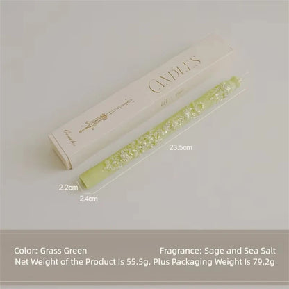 Bougie Romantique en Relief