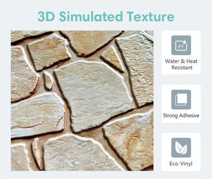 Revêtement Autocollant Mural Décoration 3D