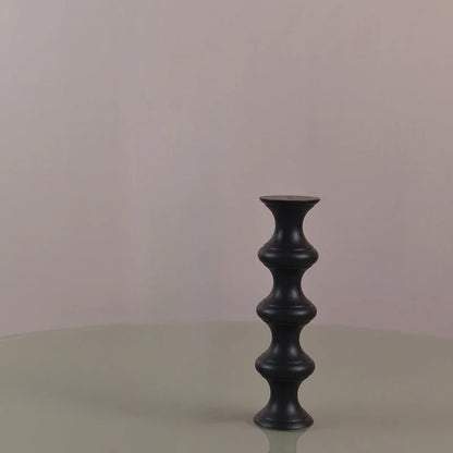 Bougeoir en Bois fait  à la main