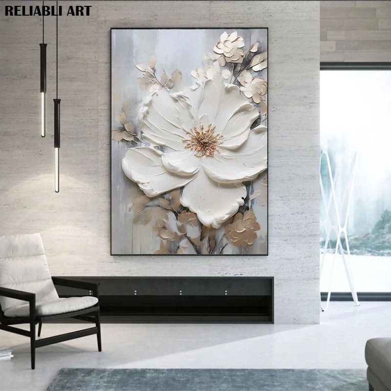 Tableau Moderne Art Fleur