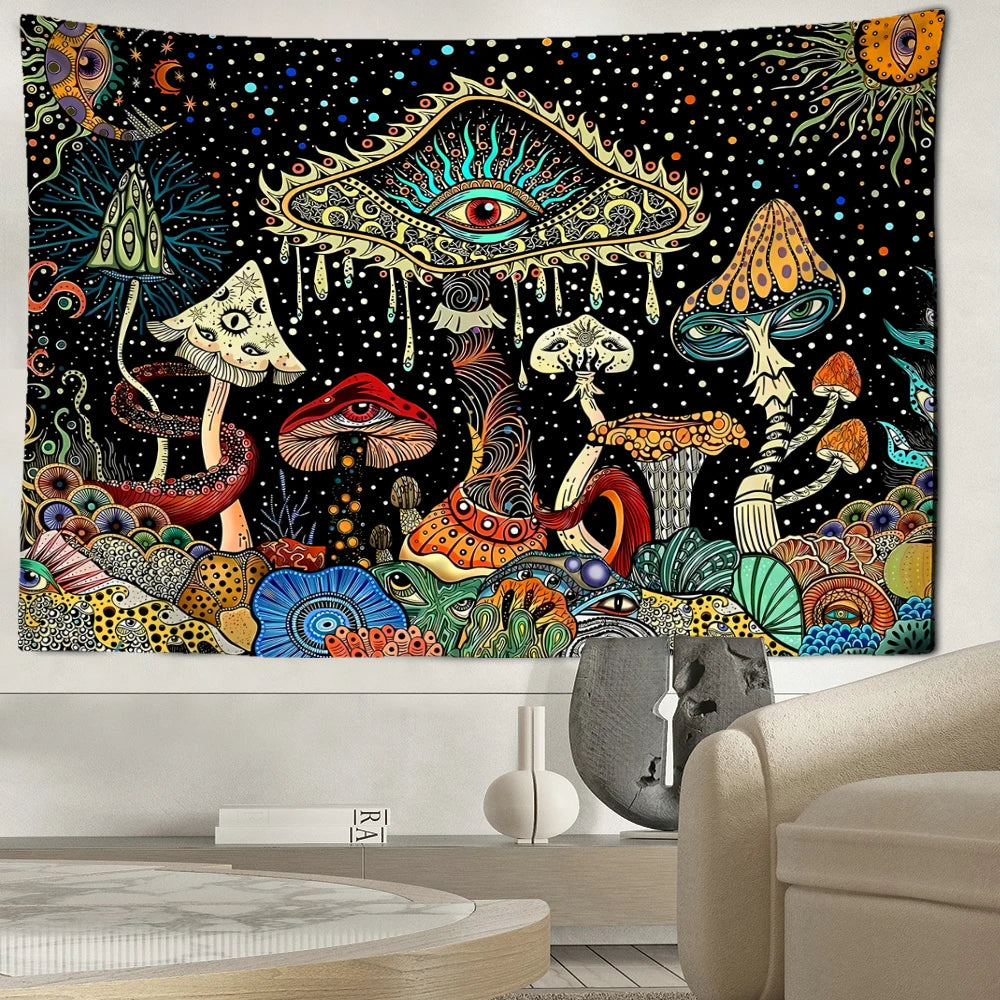 Tenture Murale Hippie