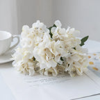 Fleur Artificielle Hortensia en Soie