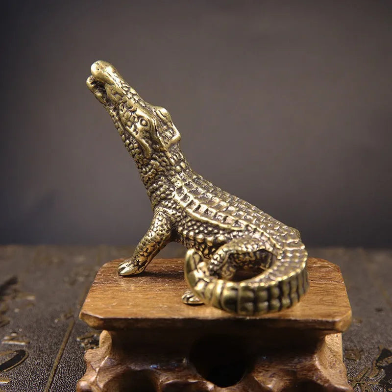 Figurine Crocodile Décoration Intérieure