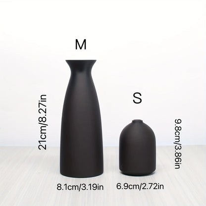 Vase Sec Blanc ou Noir