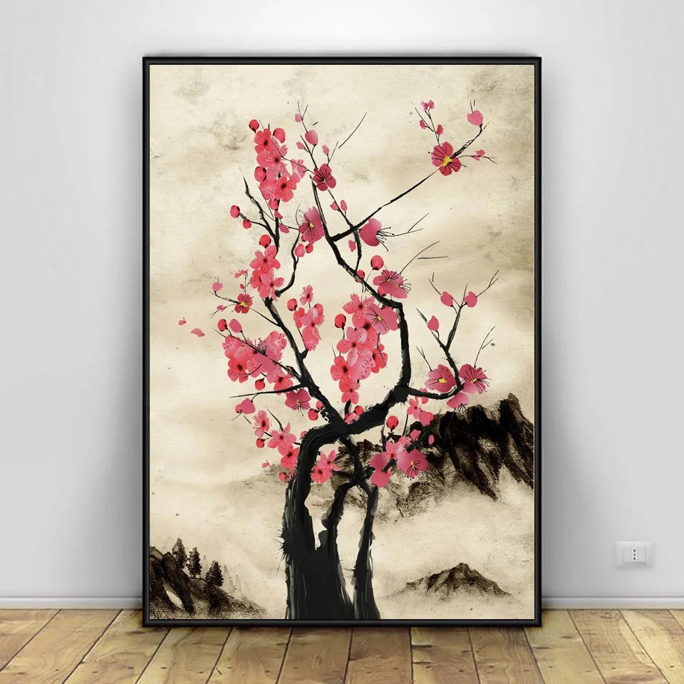 Tableau Moderne Art Asie