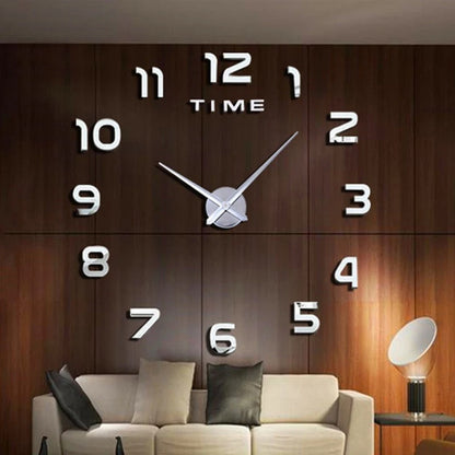Horloge Murale  3D à Quartz