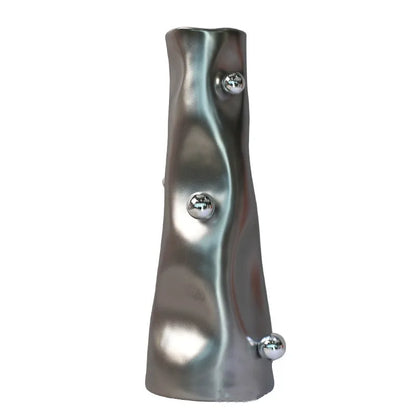 Vase en Résine Géométrique