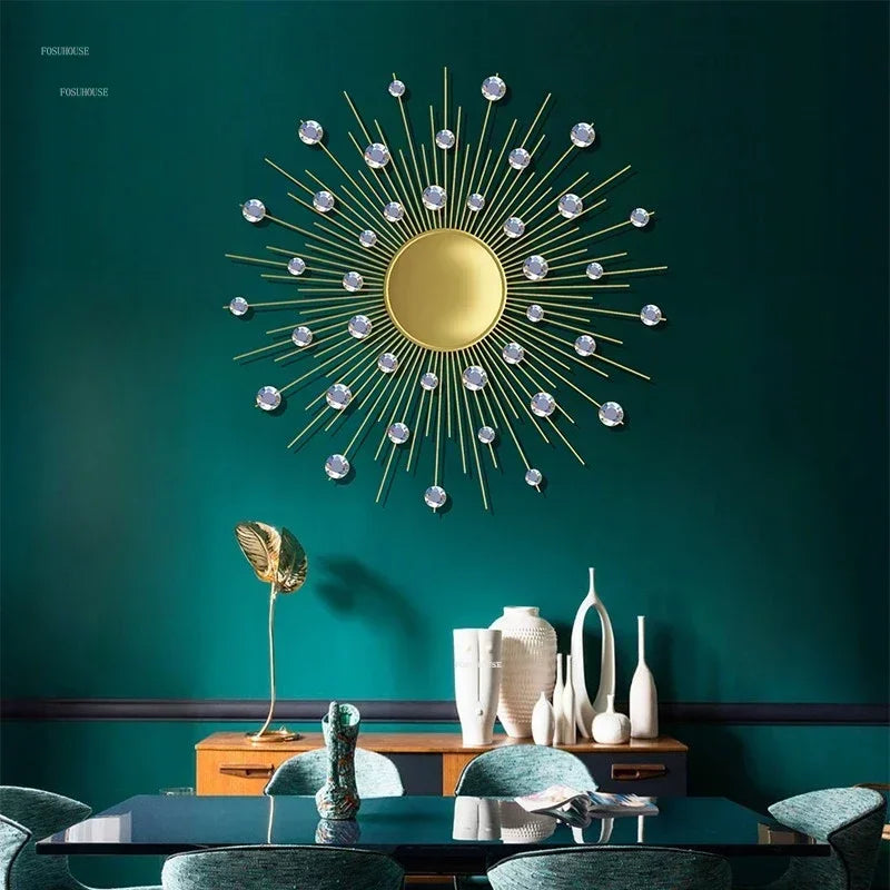 Miroir Décoratif en Métal