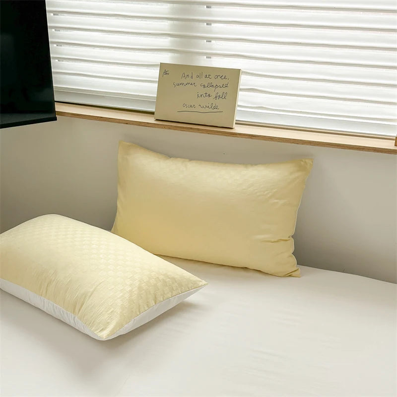 Parure Housse de Couette en Jacquard