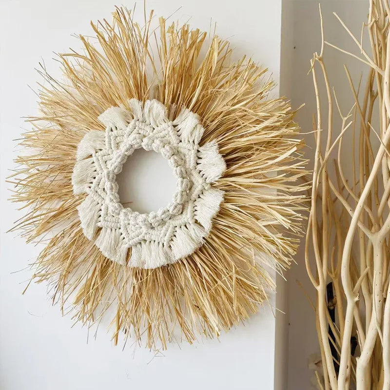 Décorations Murales  en raphia