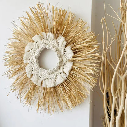 Décorations Murales  en raphia