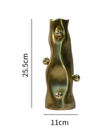 Vase en Résine Géométrique