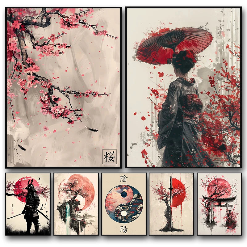 Tableau Moderne Art Asie