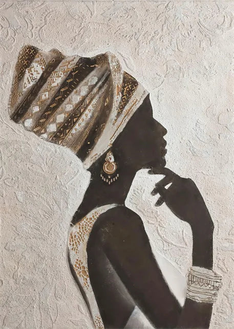 Tableau Moderne Art Africain