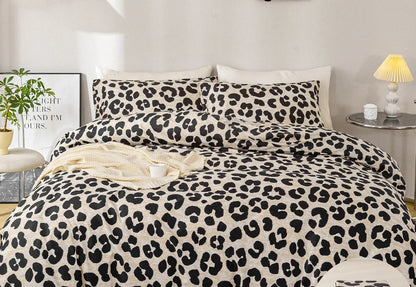 Parure Housse de Couette Léopard