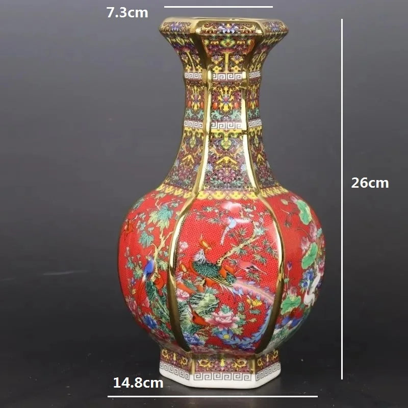 Vase en Porcelaine de Jingdezhen