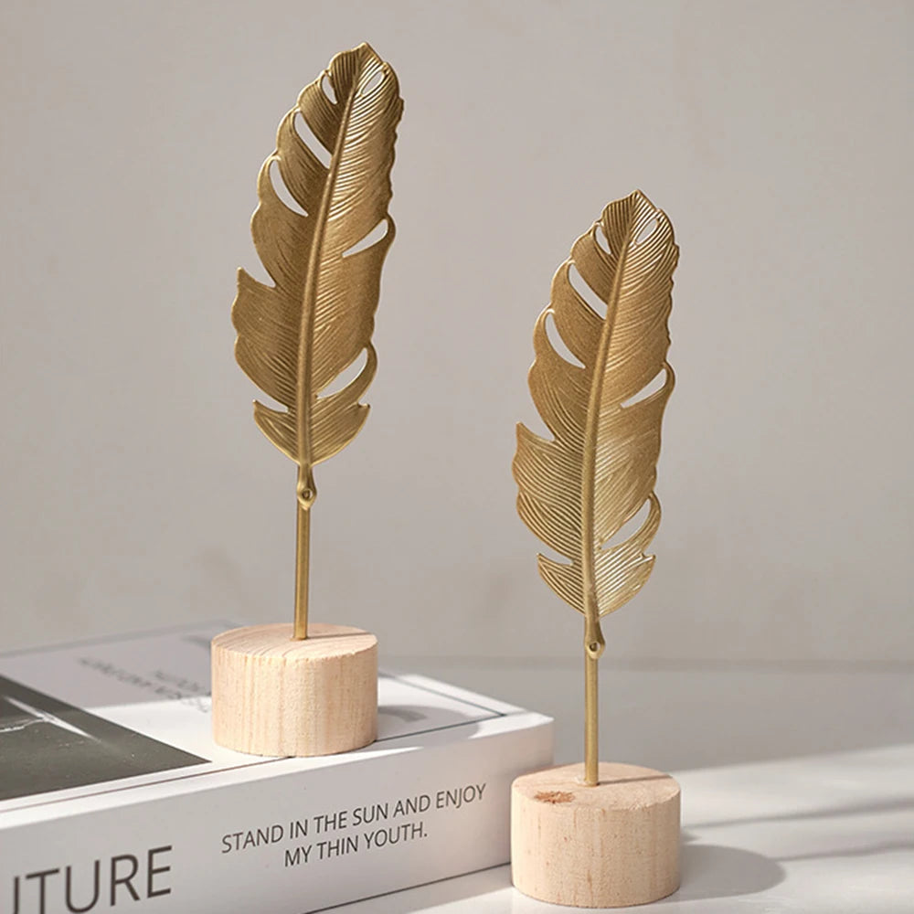 Sculpture de Feuilles de Ginko
