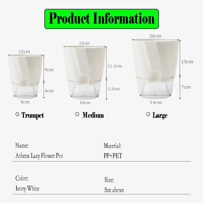 Pot de Fleur Hydroponique