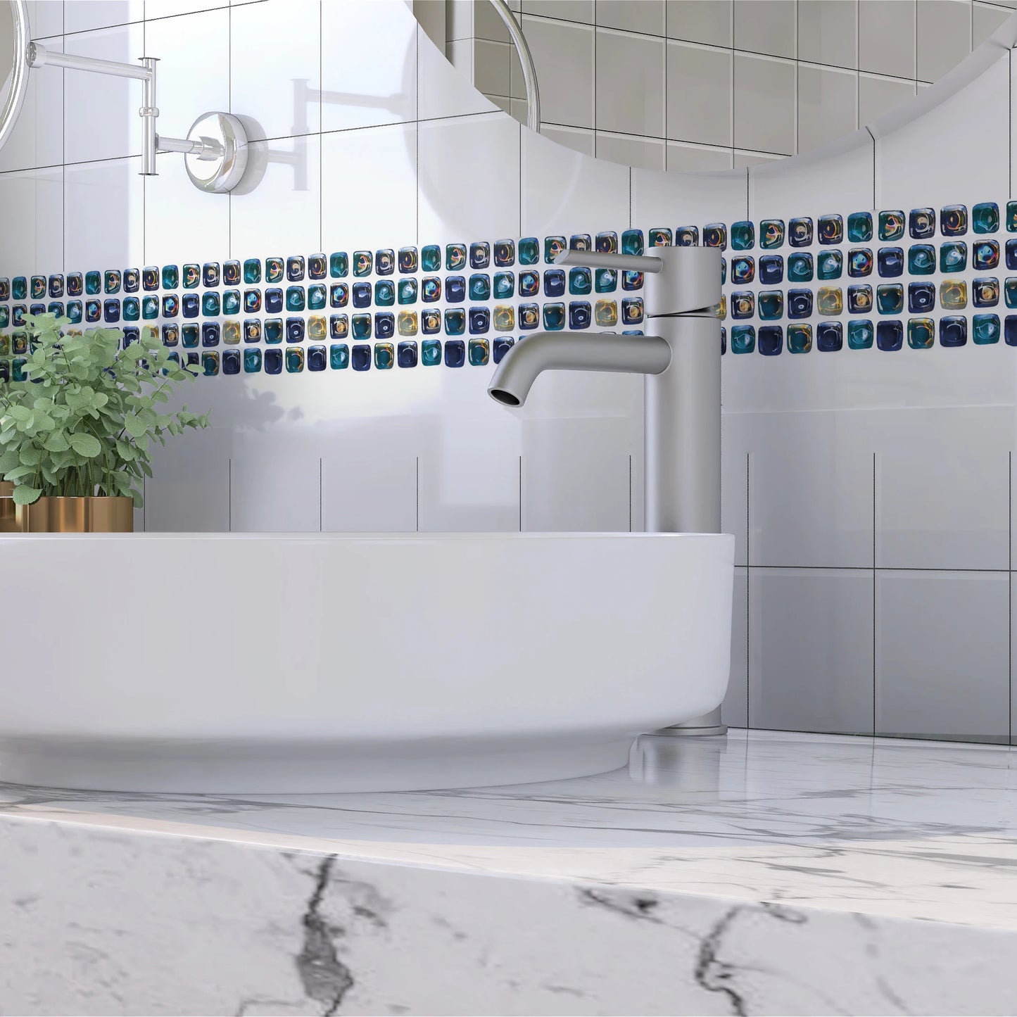 Autocollant Mural Mosaïque