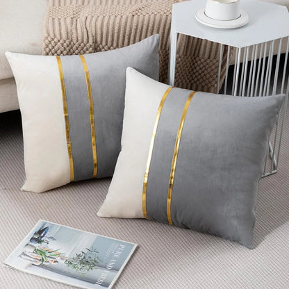 Housse de Coussin Décorative velours