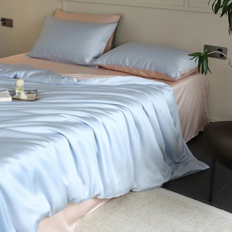 Parure Housse de Couette en Soie