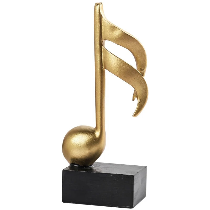 Figurine Note de Musique Doré