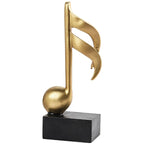 Figurine Note de Musique Doré