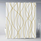 Rideau de Douche en Tissu