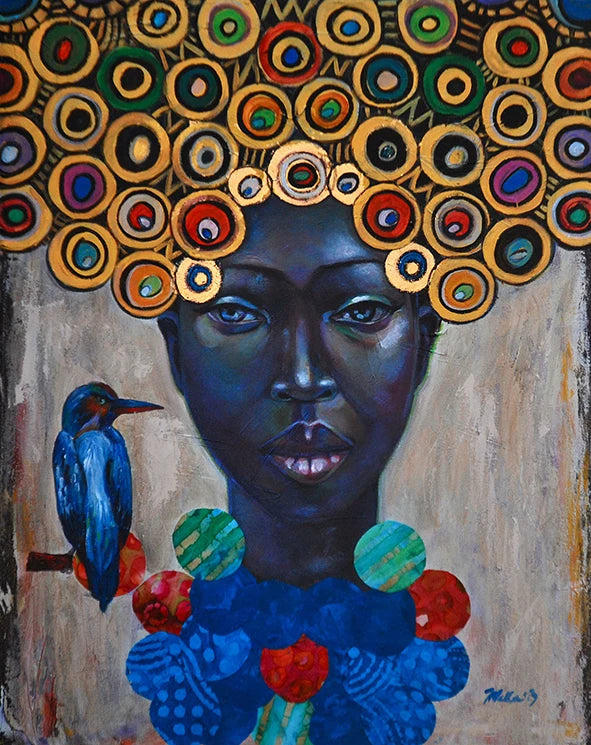 Tableau Moderne Art Africain