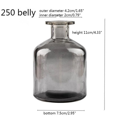 Vase en Verre Coloré style Nordique