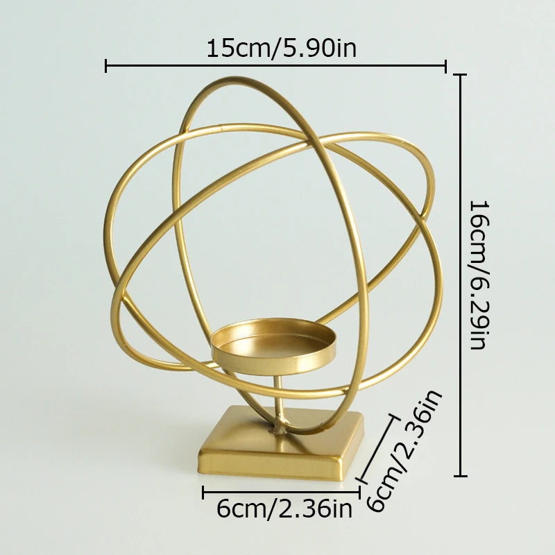 Bougeoir Cube magique 3D en Fer