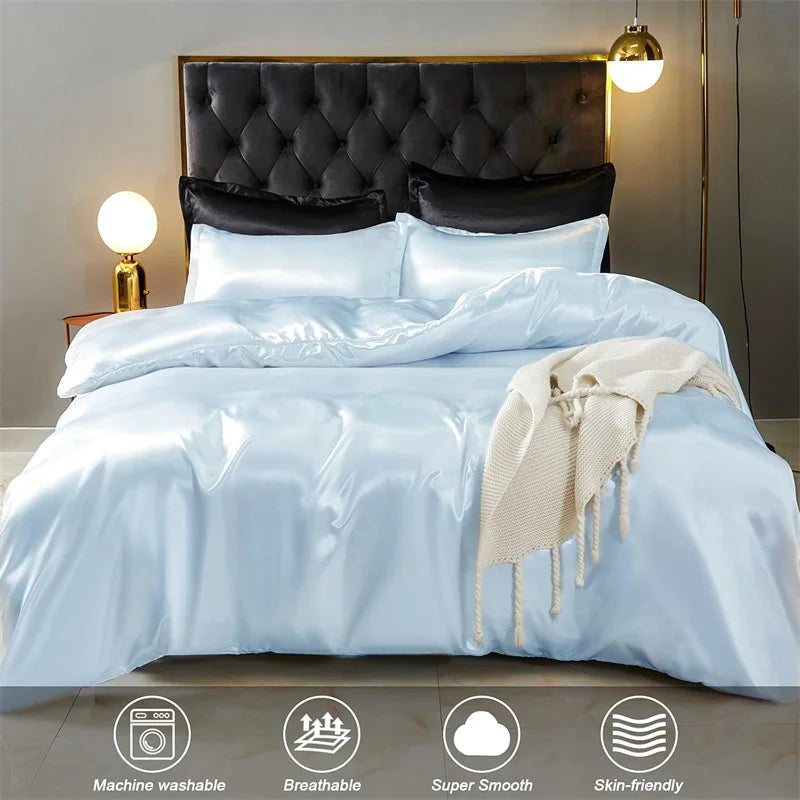 Parure Housse de Couette en Soie