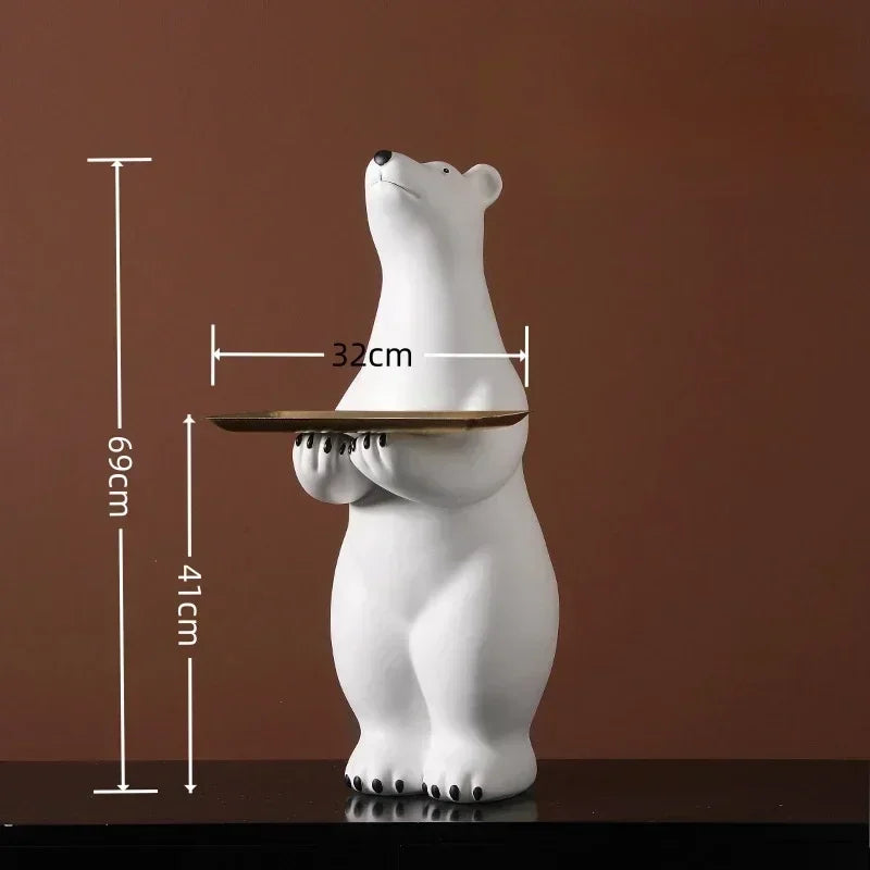 Grande Sculpture d'Ours