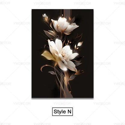 Tableau Moderne Fleur