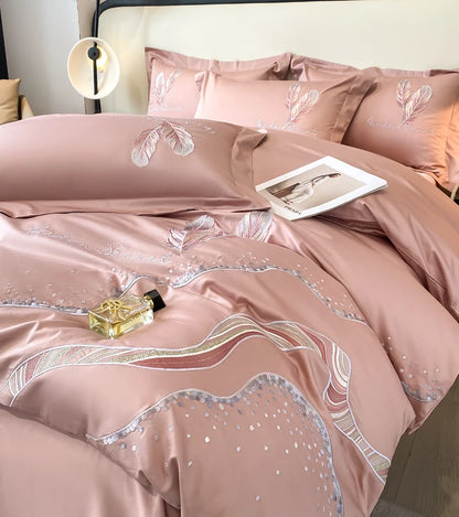 Parure de lit Brodée