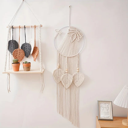 Tapisserie Murale en Macramé