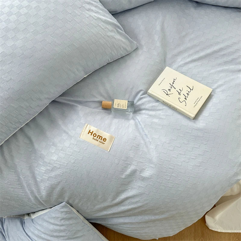Parure Housse de Couette en Jacquard