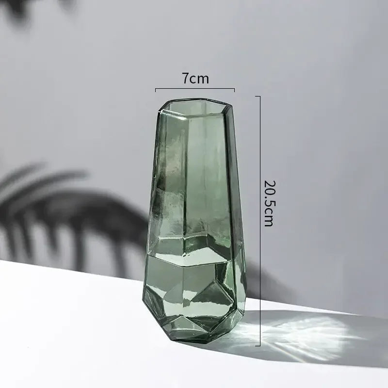 Vase en Verre Epais